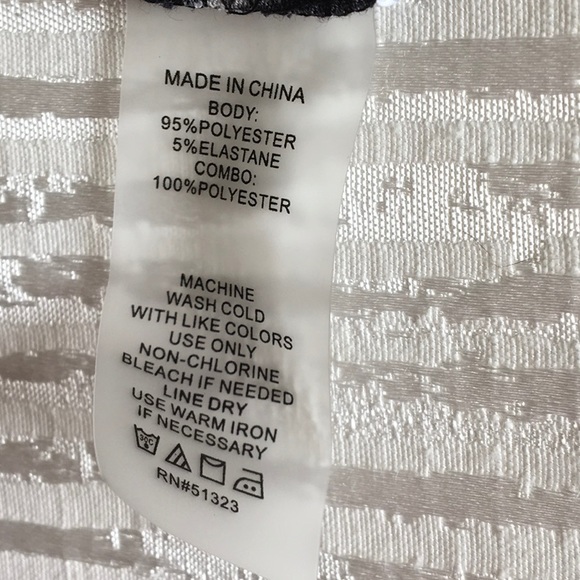 Black & White sleeveless Vince Camuto Dress - Picture 6 of 7